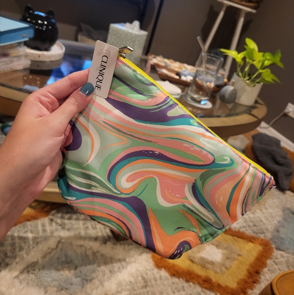 Clinique makeup bag